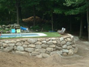 Building a retaining wall (View 4)