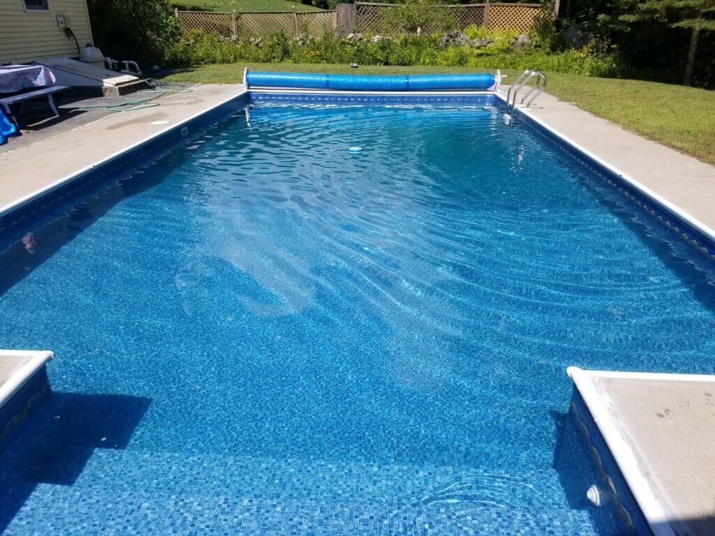 Inground Pool Repair Finished