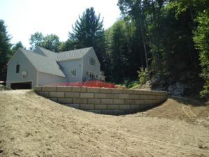 Building a retaining wall (View 5)