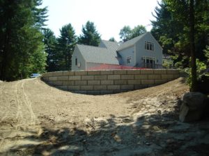 Building a retaining wall (View 6)