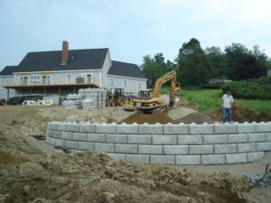 Building a retaining wall (View 7)