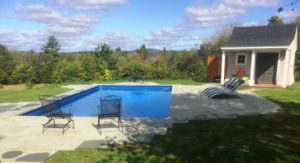 Concrete With Liner Pool Photography New London NH