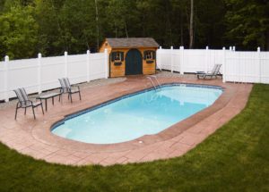 Fibergalss Pool Photography Sunapee NH