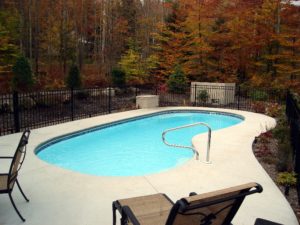 Fiberglass Pool Photography New London NH