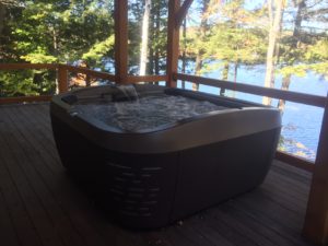 Hot Tub On The Terrace